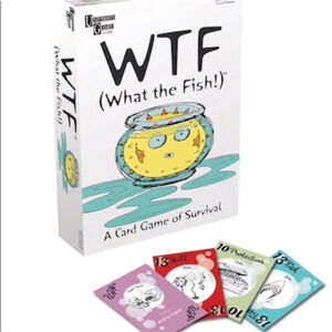 University Games WTF What the Fish card game of survival